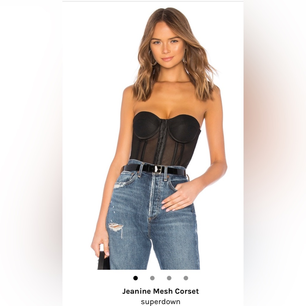 SUPERDOWN - JEANINE MESH CORSET